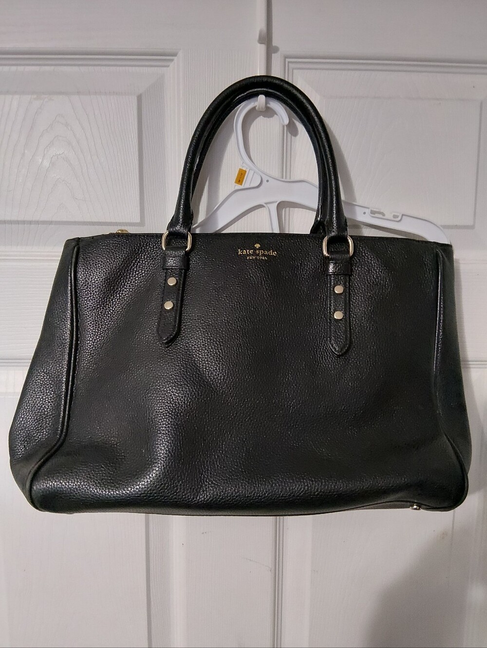 Kate Spade Black Leather Satchel